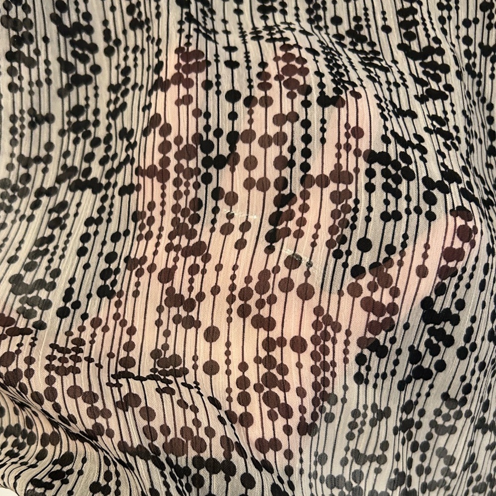 NWT Romeo & Juliet Sheer Tank Top Ruffles - Picture 3 of 7